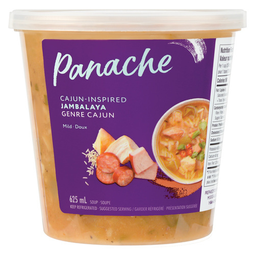 Cajun-Inspired Jambalaya Soup 625 ml | Panache.ca