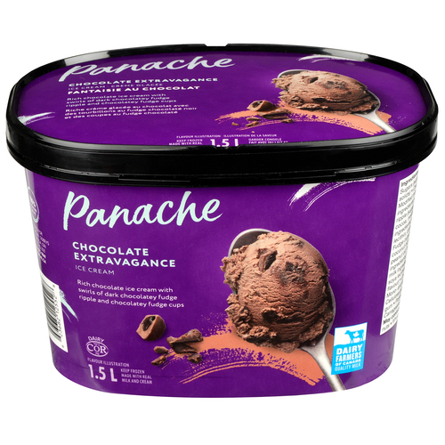 Chocolate Extravagance Ice Cream 1.5 L | Panache.ca