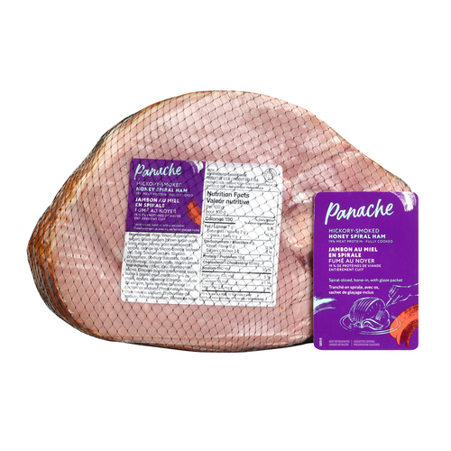 Hickory Smoked Spiral Honey Ham 3.51 g | Panache.ca