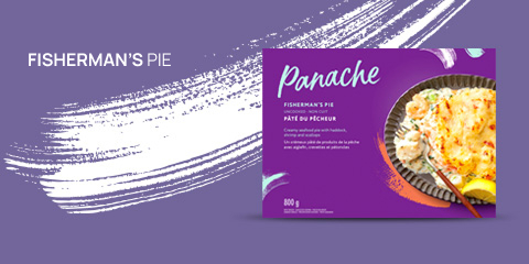 A photo of the product Panache's fisherman's pie.