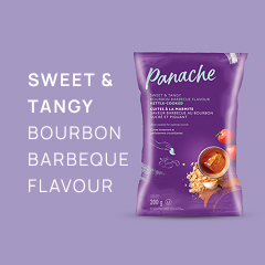 An image of Panache's product Text reading " Sweet & Tangy Bourbon Flavorur".